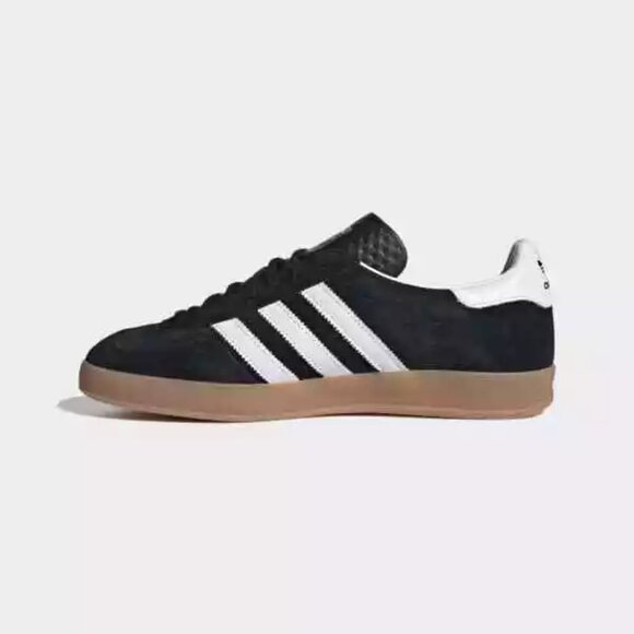 Adidas Gazelle Indoor Low Mens Casual Shoes Black H06259 NEW Multi Sz - Picture 5 of 7